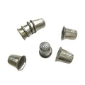 Gold Double butterfly Manual Anti-pinch Finger Guard Metal 7-10# Silver Ring 1.8CM*1.8CM Sewing Iron Thimble