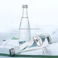 Wholesale Top Seller 330ml 500ml Reusable Empty High Neck Clear Water Juice Wine Glass Bottles with Screw Cap