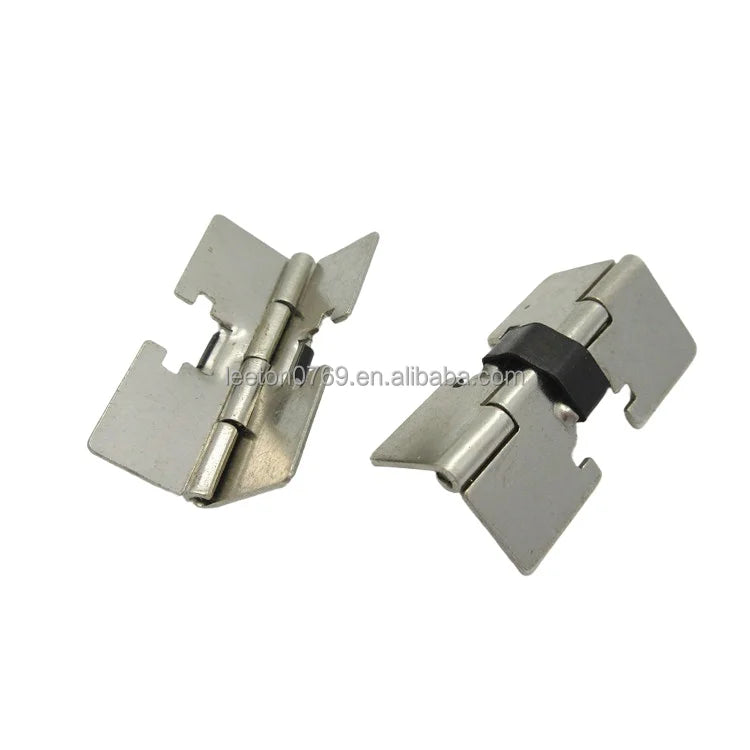 Factory Supply 34 X 23.5 X 0.5mm Strong Heavy Metal Spring Hinge for Wooden Boxes