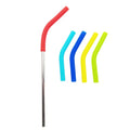 Metal Straw with Silicone Tips  Hot Selling Stainless Steel Straws Accessories Silicone Tips 6mm 8mm Straws Silicone Tips