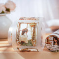 1Roll Tape Weekend Sill Collection Matte Die-Cut European Priming Vintage Stickers