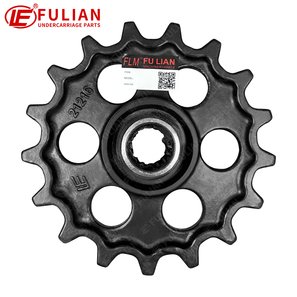 Mini Excavator Undercarriage Parts Chain Drive Sprocket for Kubota KH35