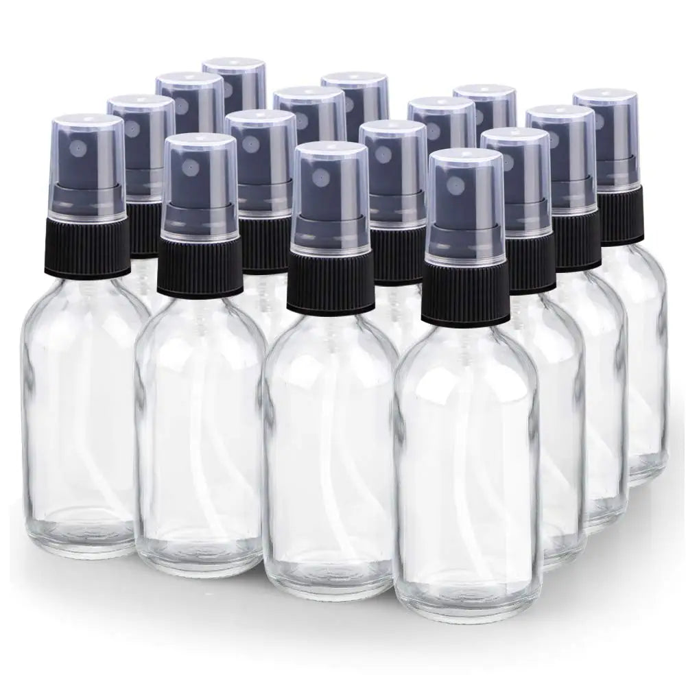 Custom Logo 30ml/60ml/120ml Amber Brown Glass Empty Spray Bottles Wholesale Perfume Pumps for Cosmetics for Wig Packaging