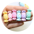 New Cute Kawaii Sweet Candy Charms Miniature Dollhouse Food Slime Beads Ornaments for Scrapbooking DIY Jewelry Craft Decoration