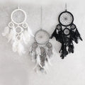 New Hot Selling Tapestry Home Circle Style Gothic Jewelry Ornament Handmade Feather Dream Catcher Pendant MegaBDM