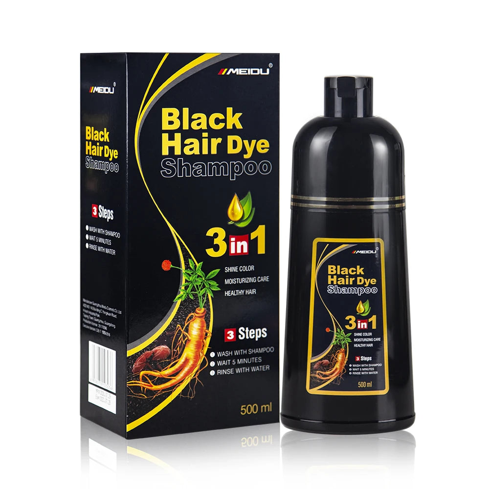 Black Hair Dye Shampoo