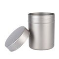 camping Portable Storage Jar Canister with Airtight Lid for Serving Tea Coffee Spice and More Tea Tin Canister