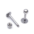 Gaby G23 Titanium ASTM-F136 Monroe Lip Studs Conch Titanium Piercing Jewelry with External Thread for Wedding Engagement Gift