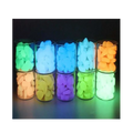 Cheap Multi-color Glow in the Dark Pebbles Super Lighting Yard Landscape Bike Way Path Aquarium Decor Fluorescent Stones Cobbles