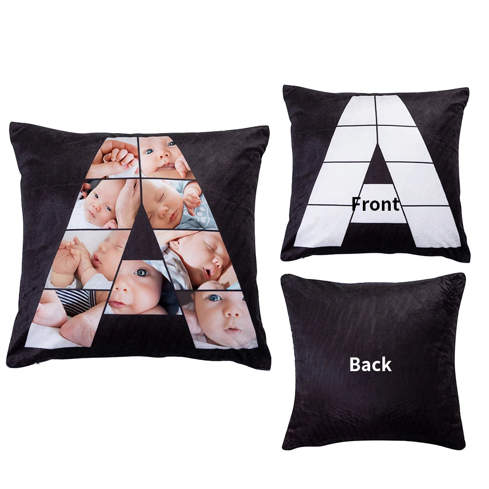 Wholesale A-Shaped 9 Panel Plush Pillow Case 40x40cm Sublimation Stitched Geometric Pattern Home Use Eco-Friendly Customizable