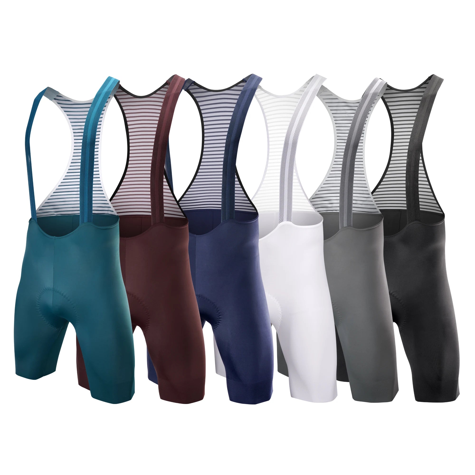 6 Colors Bike Pants Custom Seamless Padded Men's Cycling Bib Shorts 2023 Pro Riding Padded Bib Shorts for Men 3D Gel Pad S-2XL
