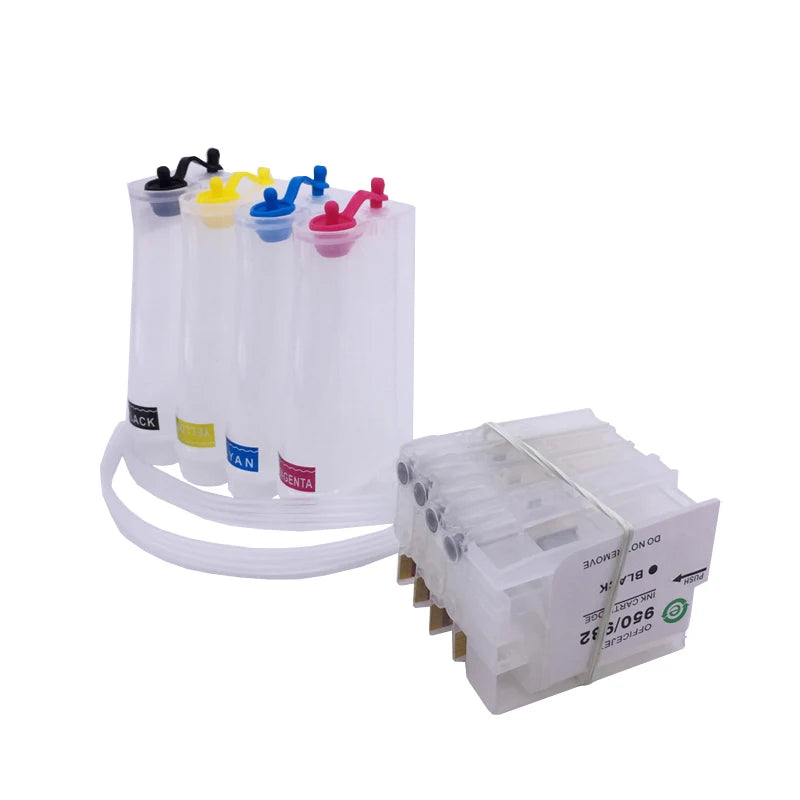 Empty CISS Ink System With Chip Use for HP950 951 HP8100 HP8600 8610 8620 8630 8640 8660 8615 8625 251DW 276DW Printer CISS