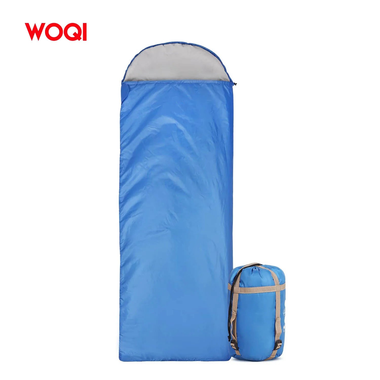 WOQI Ultra-light Sleeping Bag Is Compact Indoor and Outdoor  Suitable for Outdoor Camping and Hiking in Warm Weather