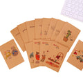 Kawaii Kraft Paper Mini Notebook Cartoon Animal Girl Owl Bear Cactus Vintage Memo Notepad School Office Gift for Kid