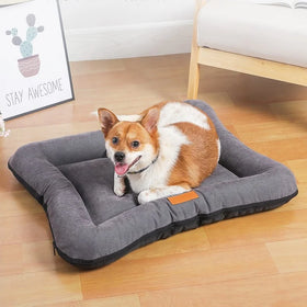 Wholesale New Trending Pet Travel Sleeping Warm Detachable Foldable Oxford Dog Bed