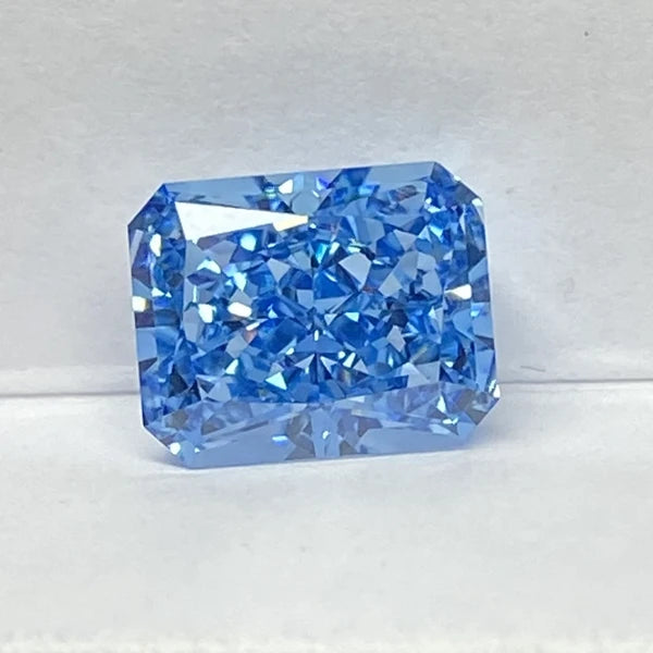 Zirconia 26 Colors Octagon Cut Iced Crushed 15x20mm Radiant Cut Cubic Zirconia Gemstone