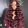 13*6 Frontal Human Hair Wigs Loose Deep Remy Hair 360 Deep Wave HD Full Lace 5x5 6x6 7x7 swiss Lace Closure Wig Body Wave