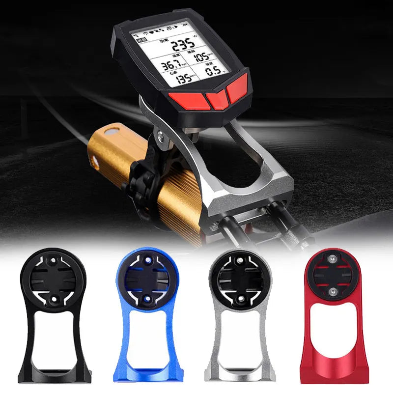 Bike Computer Mount Accessories Aluminum Alloy Bicycle Front Handle GPS Brackets Bicycle Camera Holder