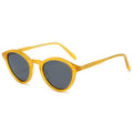 Fashionable Popular Round Female Style Shades Acetate Eyewear Unique Prototype Prototype Large Frame Polarized Sunglasses 2025