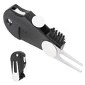 5-in-1 Golf Course Maintenance Kit with Ball Marker & Brush Multi-Purpose Divot Repair Tool Essential Golf Accessories