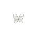 10pcs/Lot Crystal Butterfly Nail Alloy Charms Rhinestone 12 Designs Glass Manicure 3D Metal Nail Jewel Decorations Nail Art