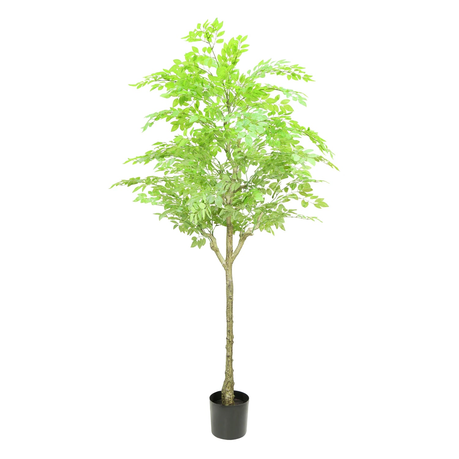 China Factory Wholesale Cheap Price Popular Artificial Giant Plastic Silk Plant Artificial Locust Tree With Fake Tree Leaves