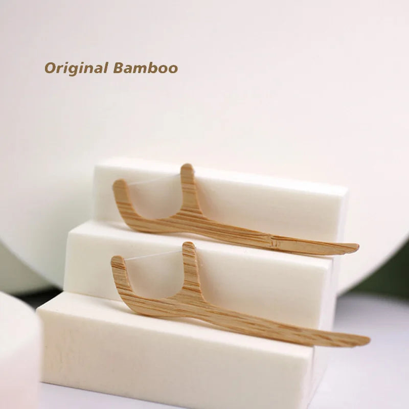 Individual Refillable OEM Personalized Replaceable Private Label Sustainable Soil Compostable Orthodontic  Dental Floss