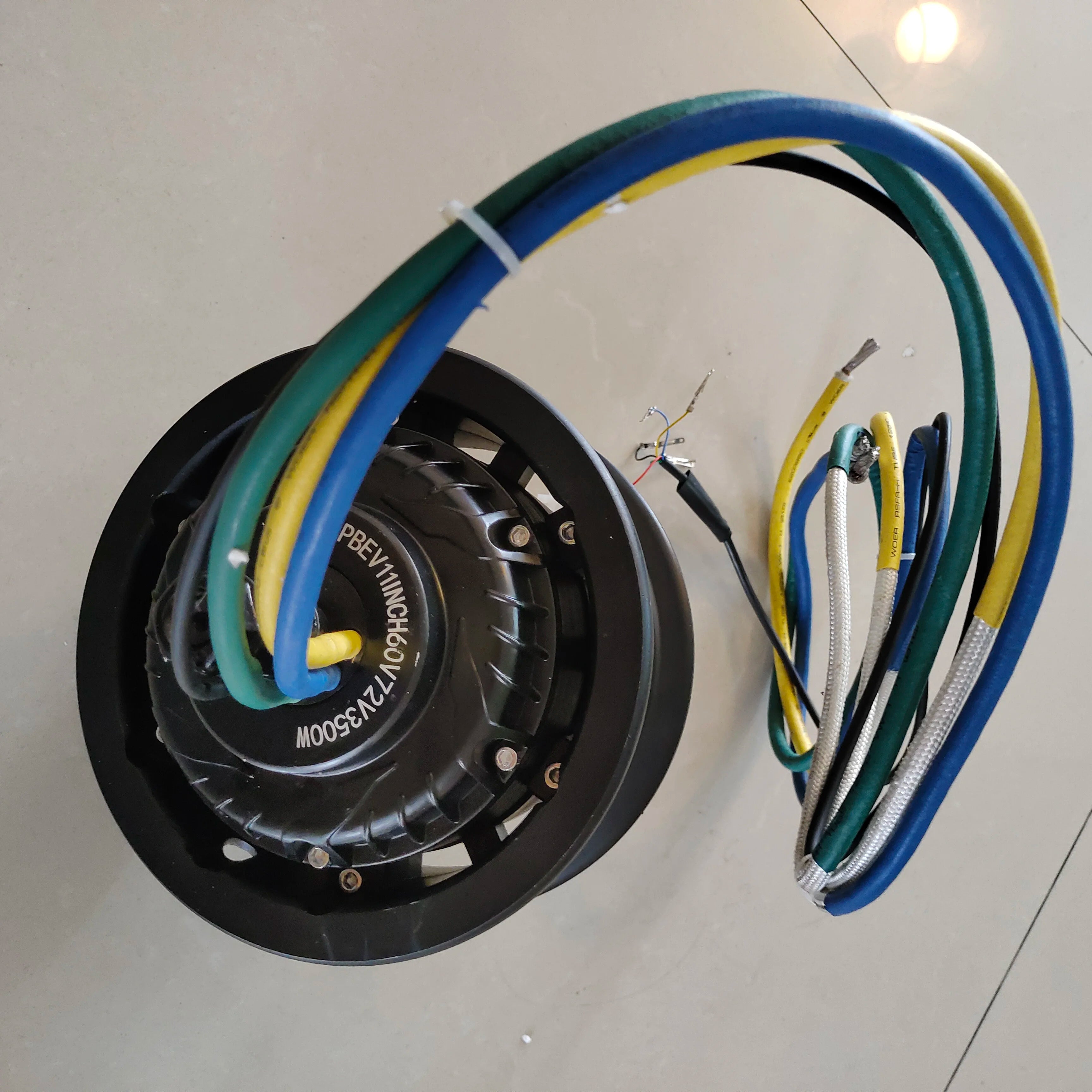11inch HIGH POWER FAST MOTOR 60V72V3000W84v4000W MOTOR 80MM HIGH MAGNETIC STEEL FORK OPENING 170-175MM ELECTRIC SCOOTER DIY PART