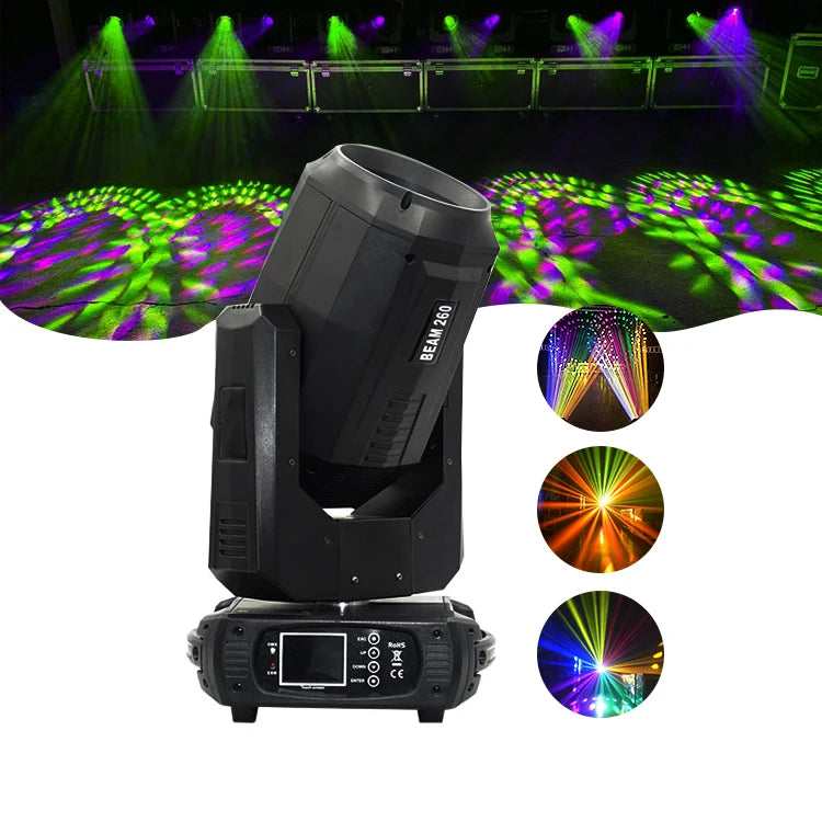 VLTG Stage Lights Factory Price 260w Beam Moving Heads for Stage Church Light