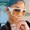 Oversized Shades Sunglasses Men Black Fashion Square Sun Glasses Male Vintage Retro Glasses Female Women Lentes De Sol Hombre