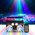 15W DMX RGB Stage Laser Lights Remote DJ Disco KTV Projector Lazer Light Beam Party Lighting for Nightclub Bar Xmas