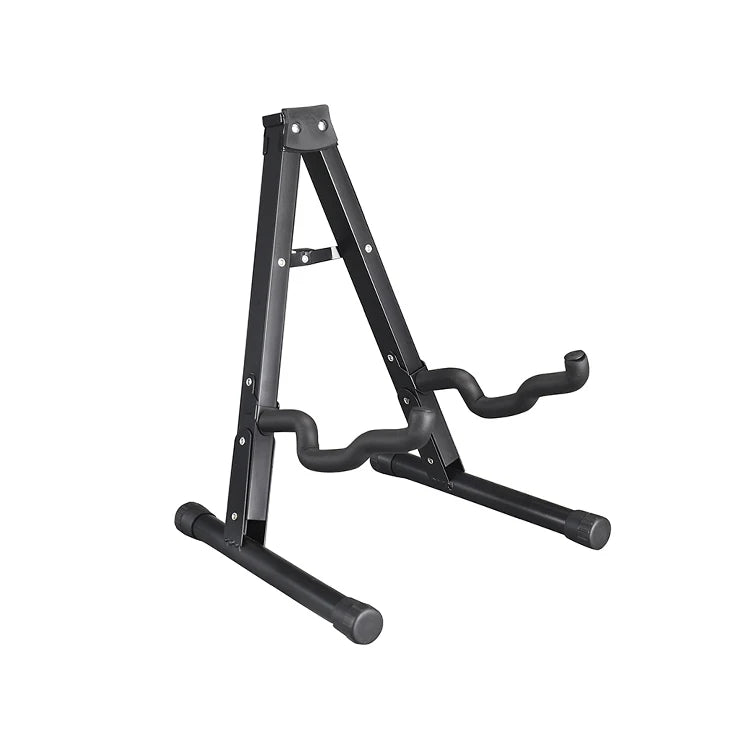 Wholesale Wall Mount A-Frame Folding Guitar Foot Basics Guitar Folding Stand