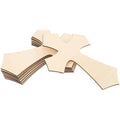 Wholesale Wooden Cross Unfinished Wooden Cross Cutouts for DIY Crafts and Home Decor for Easter Dropshipping
