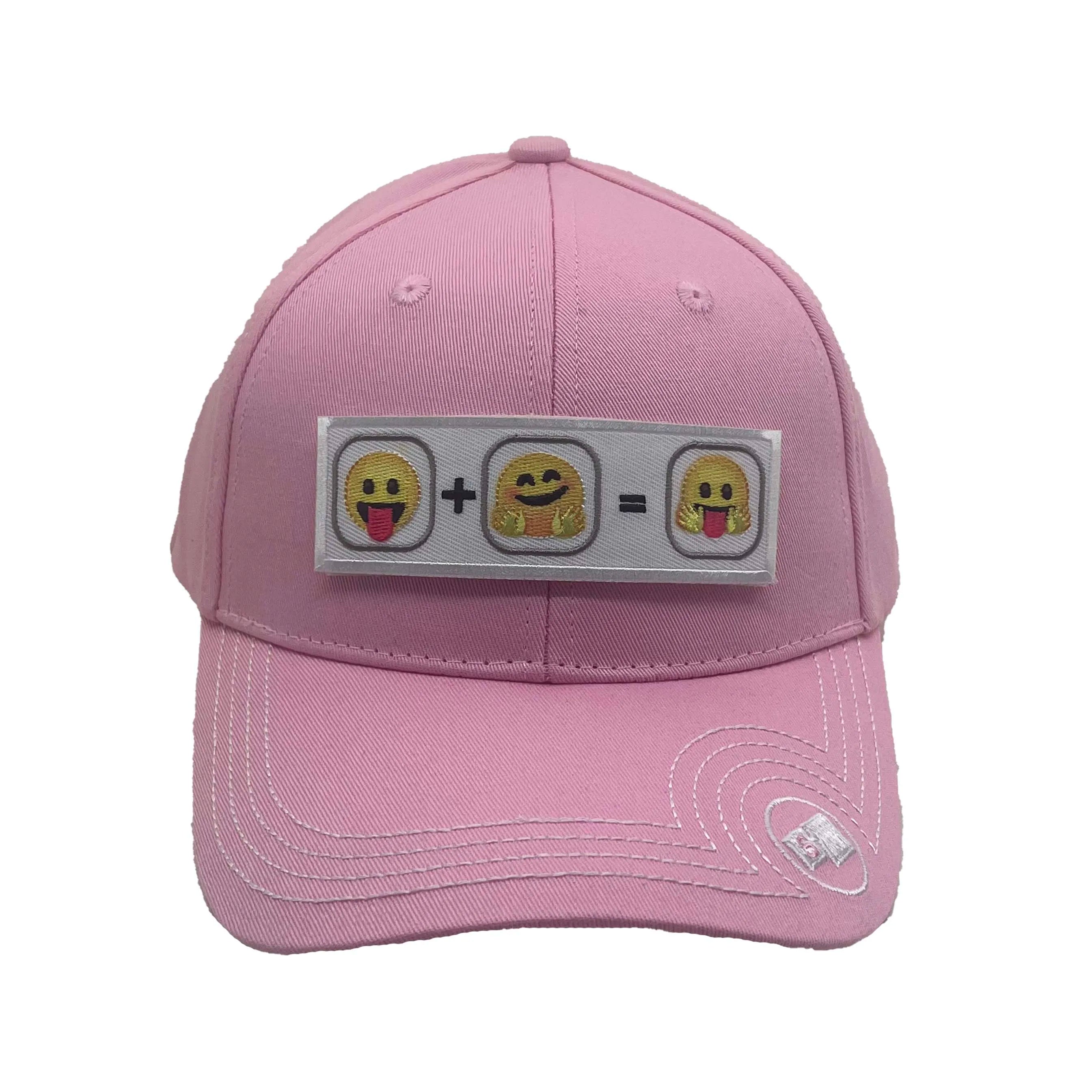Wholesale Custom Embroidered Badge Baseball Hats Adjustable Front Patches With Your Logo Design for Promotion