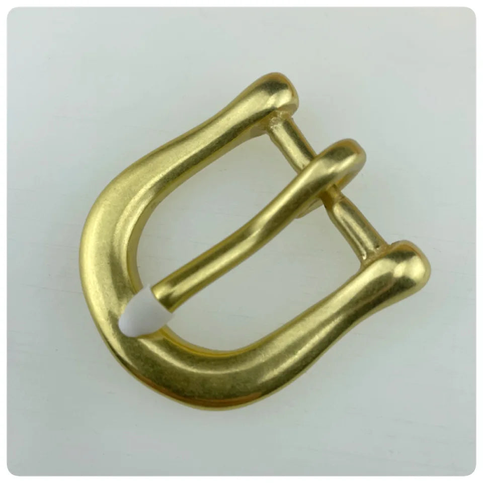 Deepeel KY520 2.5CM Brass Belt Buckle Pin Belt Buckle for Women Belt Buckle Manufacturers