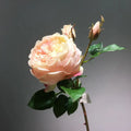 M334 Home Decor Long Big Rose Branches for Flower Bouquet Real Touch Silk Artificial Royal Rose Flower Silk Wedding Flower Rose