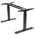 Electric 3 Tier Legs Dual Motor Standing Desk Frame Sit Stand up Height Adjustable Desk Base for Home and Office