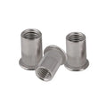 Rivet Nut Custom Shape Zinc Plated Rivet Fasteners China Factory Accept Customization Rivet Nut