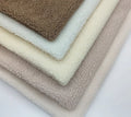 300-500g Single-Sided Full Polyester Plain Color Lamb Fleece Fabric Sherpa Lamb Fleece Fabric