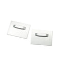 TS K340 S Heavy Duty Mirror Hanging Hook 80X 60mm Self Adhesive Mirror Hanger Sawtooth Hook Plate Mirror Hanger