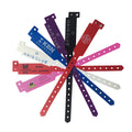 Cheap Waterproof PVC Synthetic Paper Fashion Sporty Bracelet Custom Identification Vinyl Wristbands Event ID Wristband