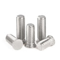 Steel Material Self Clinching Studs Press Flat Rivets Round Head Screw