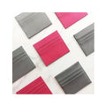 0.3 cm Thick Comfortable pink Gray Anti slip Double Faces Multi Layers 7 Pockets Women Men Card Holder Stationery Accessories
