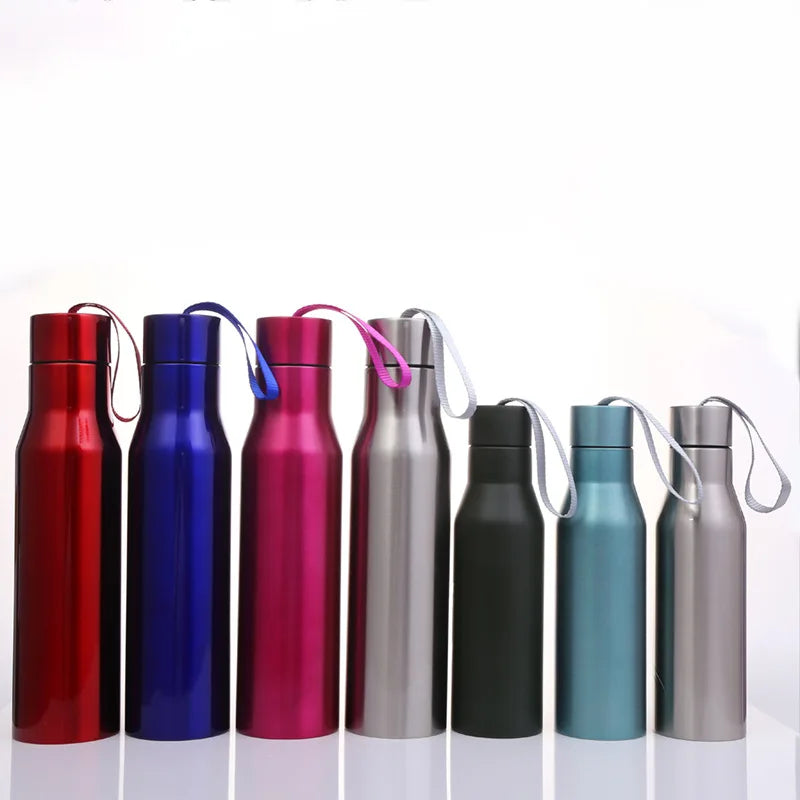 Hot Selling 500Ml Double Wall Thermos Water Stainless Steel Vacuum Cup Flask With Outdoor Bottles Sport Car Coffee Bottle