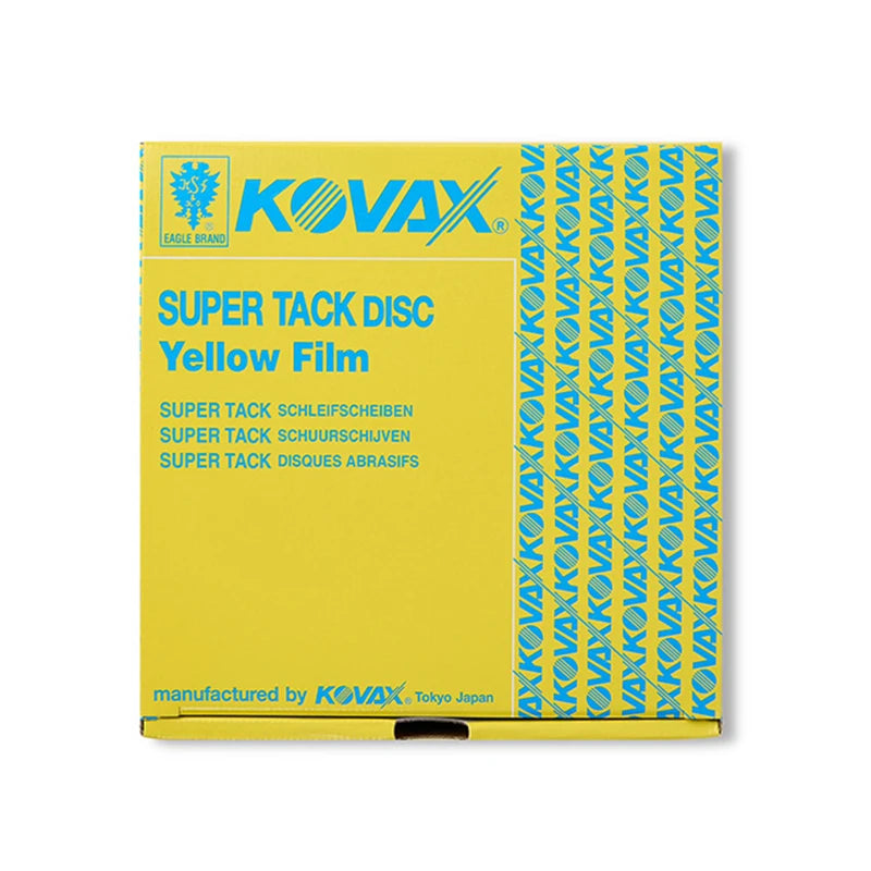 KOVAX Super Tack round Shape Orbital Sander Auto-Rotating Hook and Loop Sanding Disc for Automotive Sandpaper