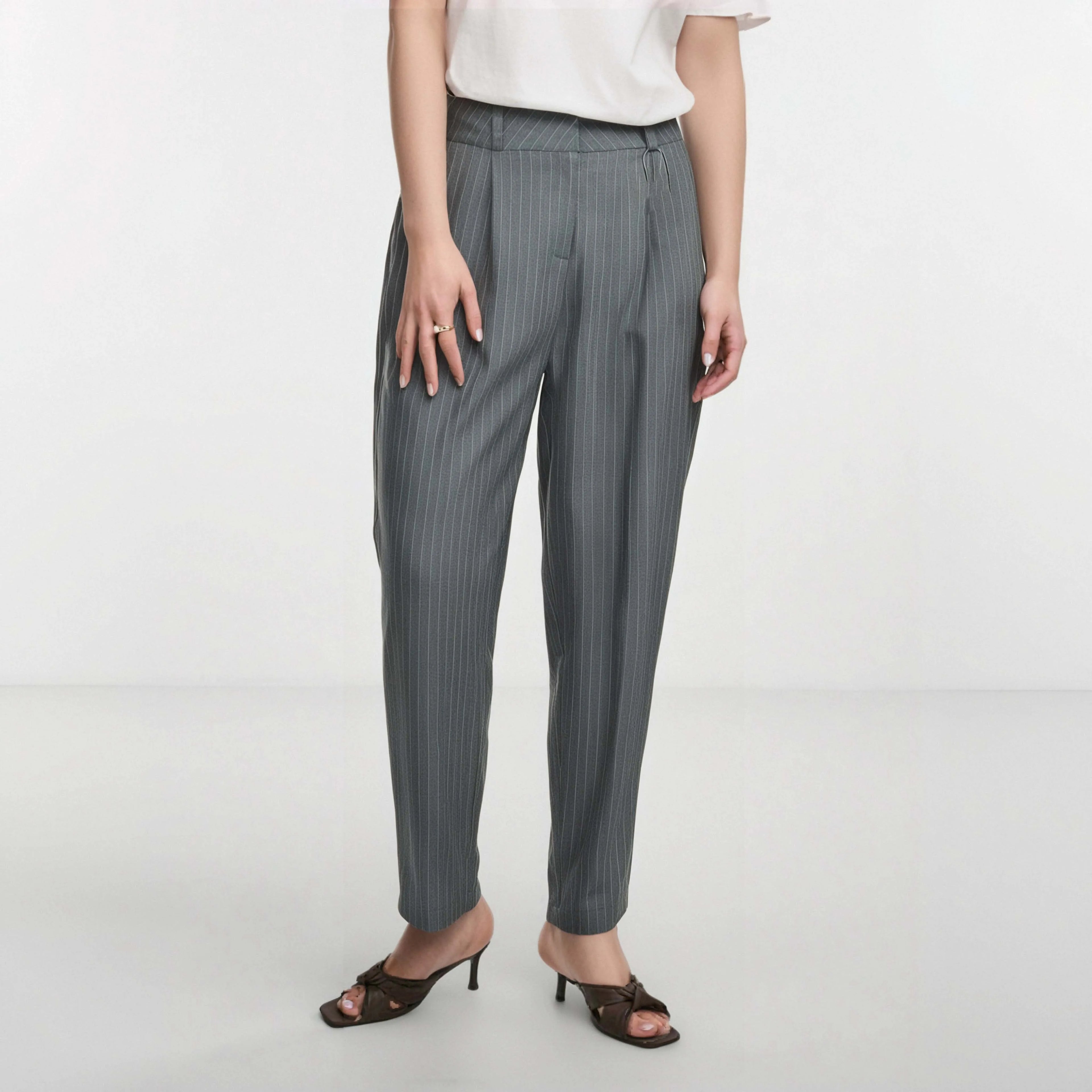 Elegant Simple Women Pants for Work Ladies Formal Office Wear Pants Suit Pants