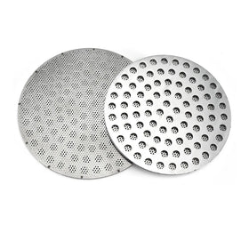 Stainless Steel Etched Mesh Food Grade Reusable Coffee Filter Disc Custom Coffee Strainer for Pour Over Coffee Factory Direct