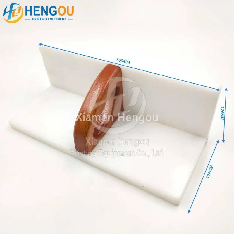 920/1300 Printing Machine Parts Pushes Wood Cardboard Flush Cardboard Paper Pusher Push Board 300x126x104mm Push Paper