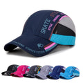 Outdoor Running Bike Sports Cap Men Breathable Mesh Neon Color Baseball Golf Cap