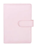 Customize Stationery A6 A5 Macaron PU Leather Folder Agenda Planner Organizer Journal 6 Rings Loose-leaf Binder Spiral Notebook